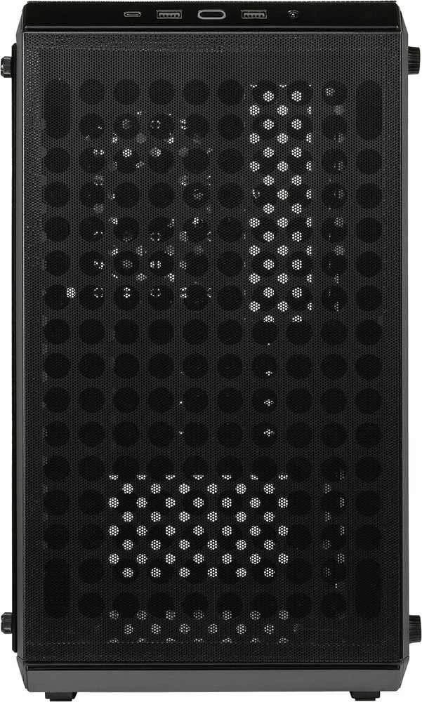 Cooler Master | Mini Tower kompiuterio dėklas | Q300L V2 | Juodas | Micro ATX, Mini ITX | Komplekte maitinimo blokas Nr