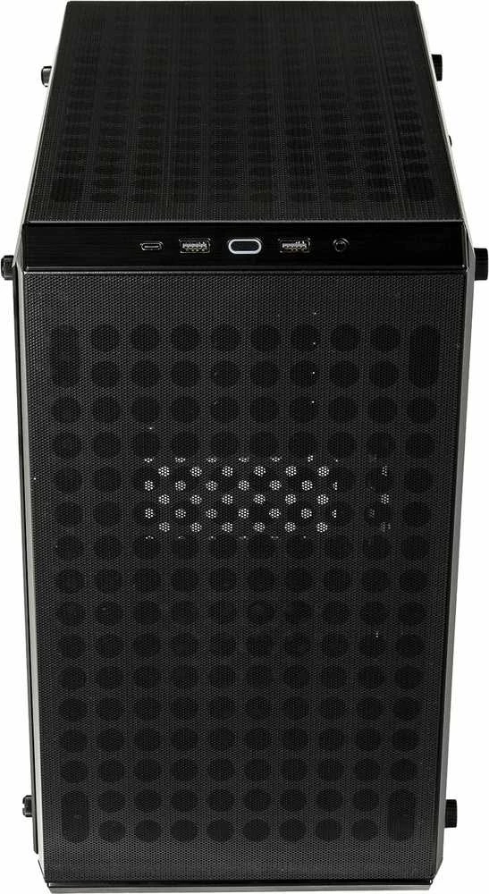Cooler Master | Mini Tower kompiuterio dėklas | Q300L V2 | Juodas | Micro ATX, Mini ITX | Komplekte maitinimo blokas Nr