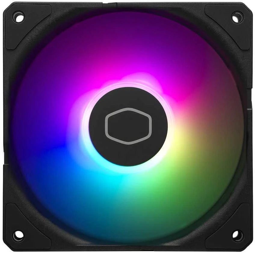 „Cooler Master Cooler Master SickleFlow Edge 120 ARGB 3-in-1“ ventiliatorius (juodas)