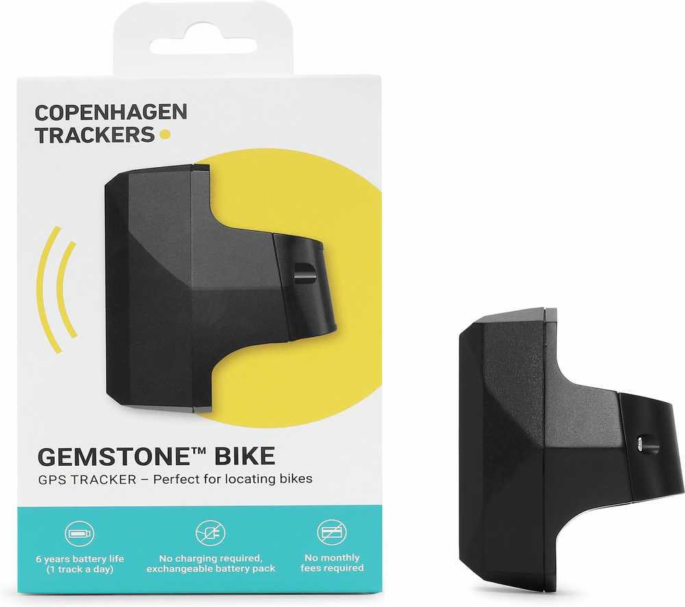 Copenhagen Trackers - „Gemstone“ dviračių GPS sekiklis