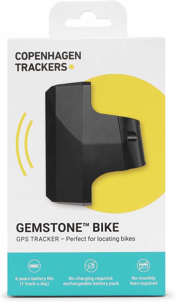 Copenhagen Trackers - „Gemstone“ dviračių GPS sekiklis