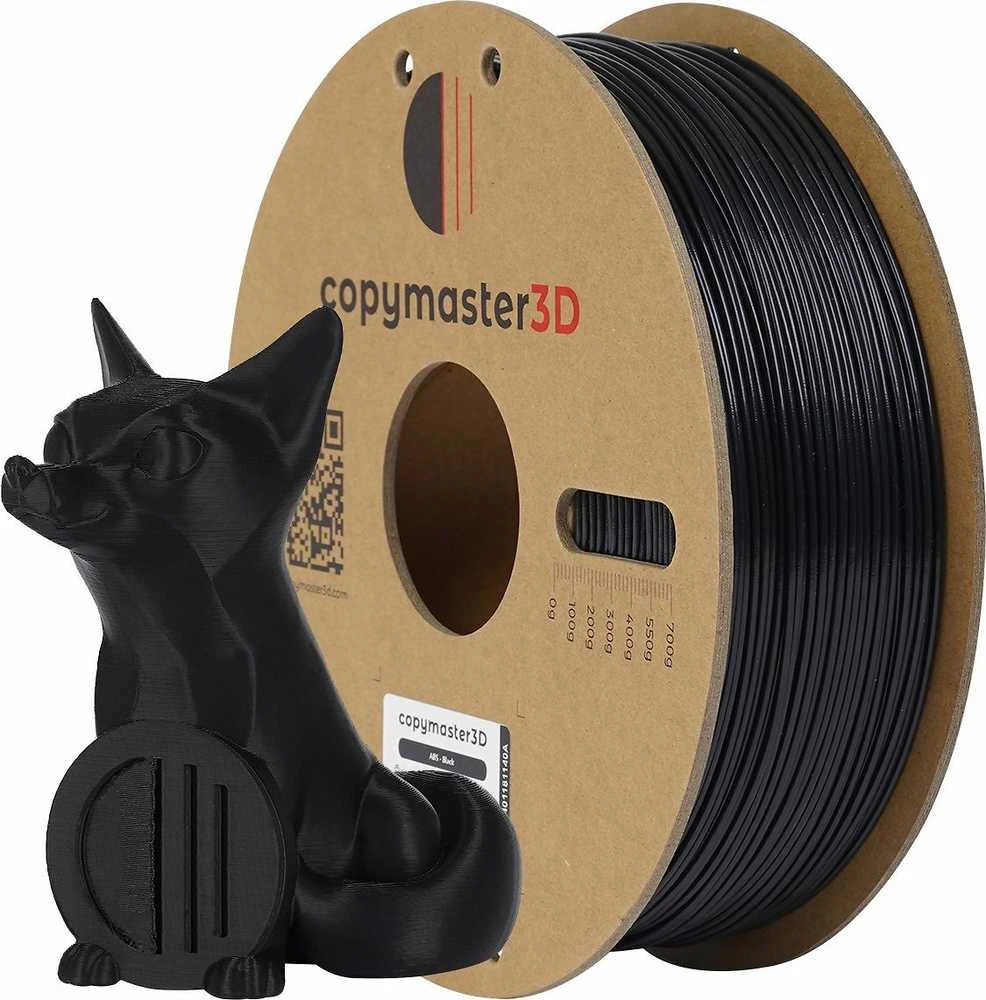 Copymaster3D ABS plastikas 1.75mm 800g - Juodas