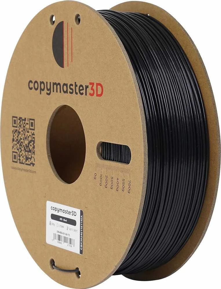 Copymaster3D ABS plastikas 1.75mm 800g - Juodas