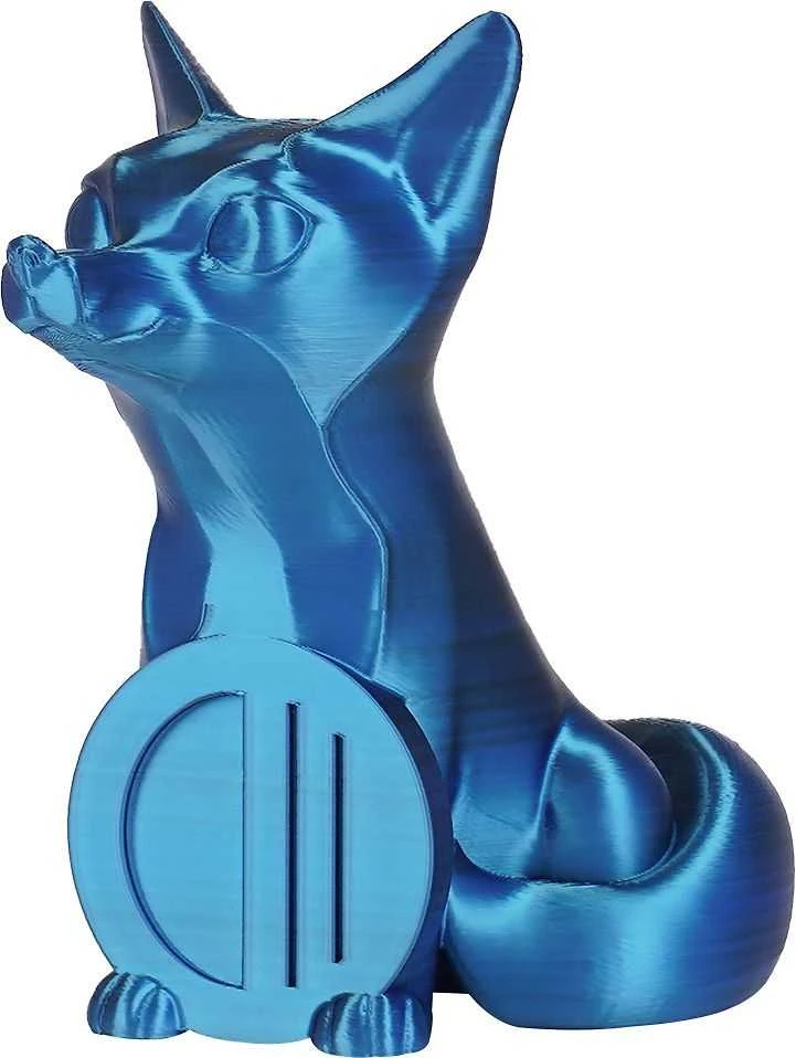 Copymaster3D Duo-Silk 1.75mm 1kg - Juodas/Mėlyna