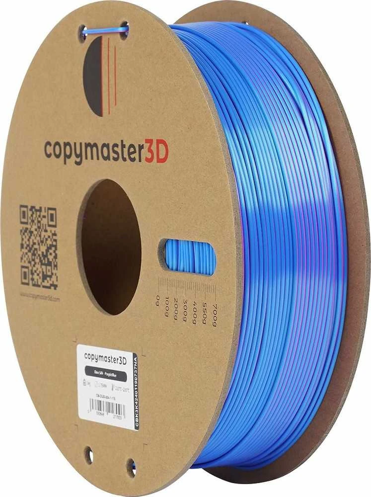 Copymaster3D Duo-Silk 1.75mm 1kg - Violetinė/Mėlyna