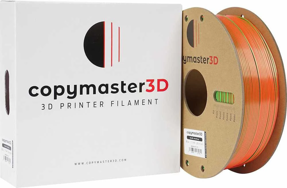 Copymaster3D Duo-Silk 1.75mm 1kg Žalias/Oranžinis