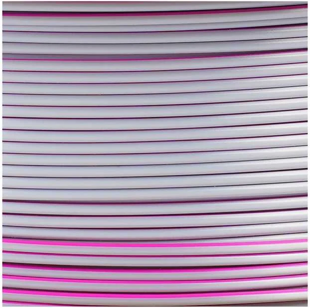 Copymaster3D Duo-Silk 1.75mm 1kg Rose Raudona/Sidabrinis