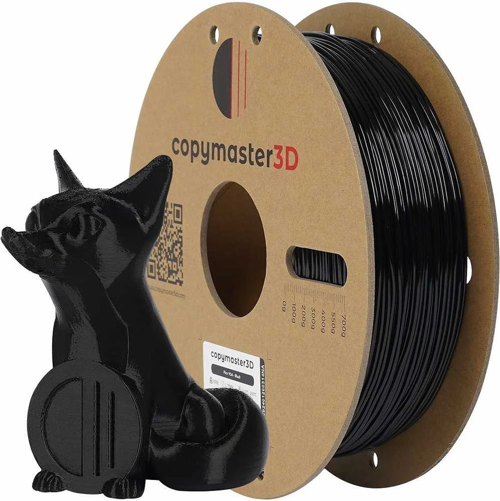 Copymaster3D Flex 95A 1.75mm 0.8kg - Juodas