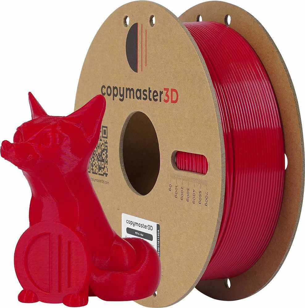 Copymaster3D PET-G 1.75mm 1kg - Raudona