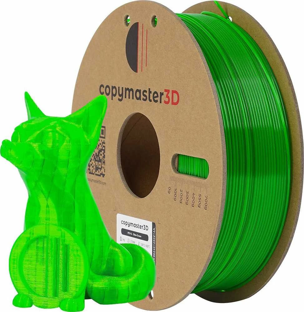Copymaster3D PET-G 1.75mm 1kg - Slime Žalias