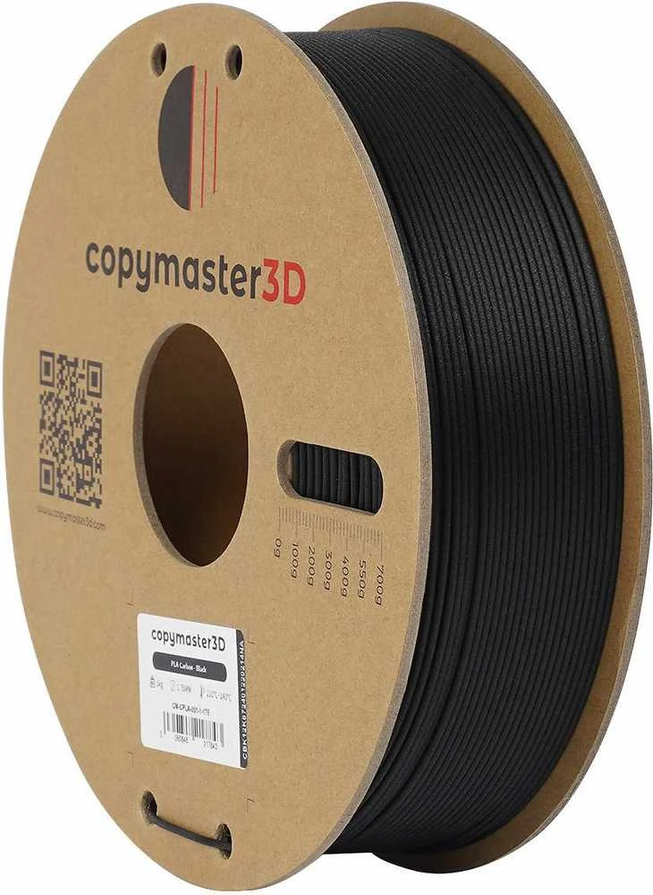 Copymaster3D PLA Carbon 1.75mm 1kg Juodas