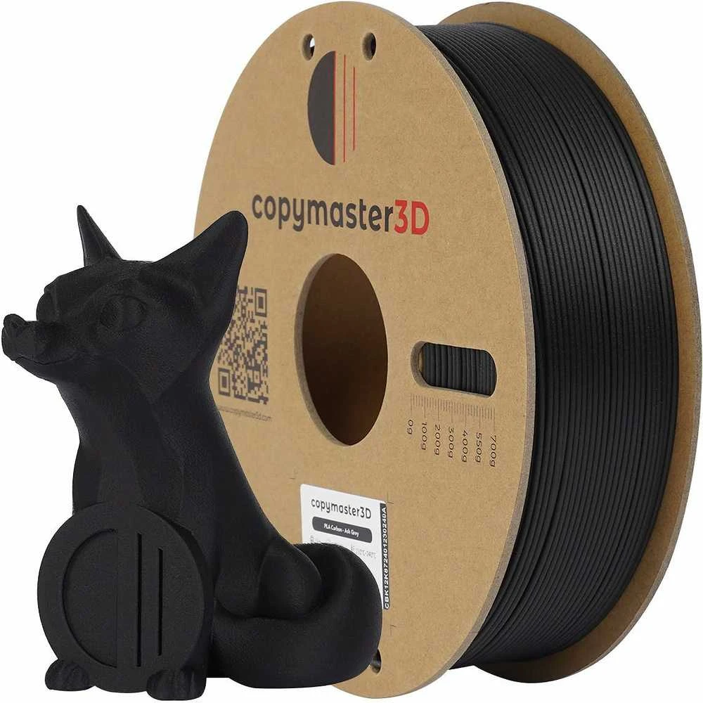 Copymaster3D PLA Carbon 1.75mm 1kg - Ash Pilkas