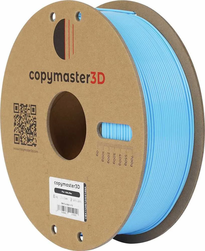 Copymaster3D PLA 1.75mm 1kg - Baby Mėlyna