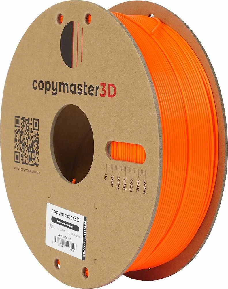 Copymaster3D PLA plastikas 1kg 1.75mm - Pumpkin Oranžinis