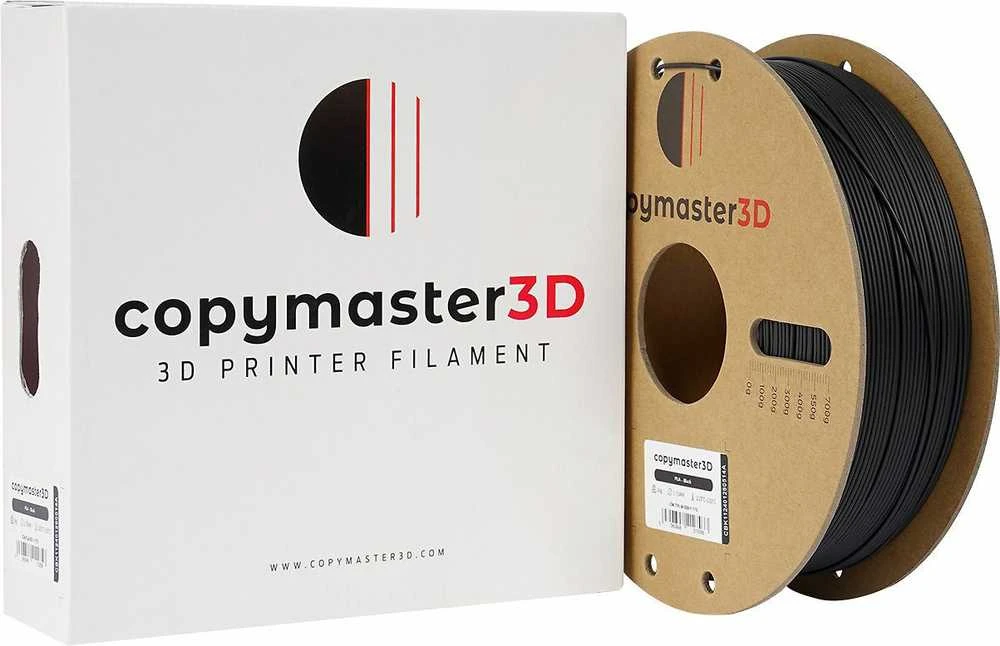 Copymaster3D PLA 1.75mm 1kg - Juodas