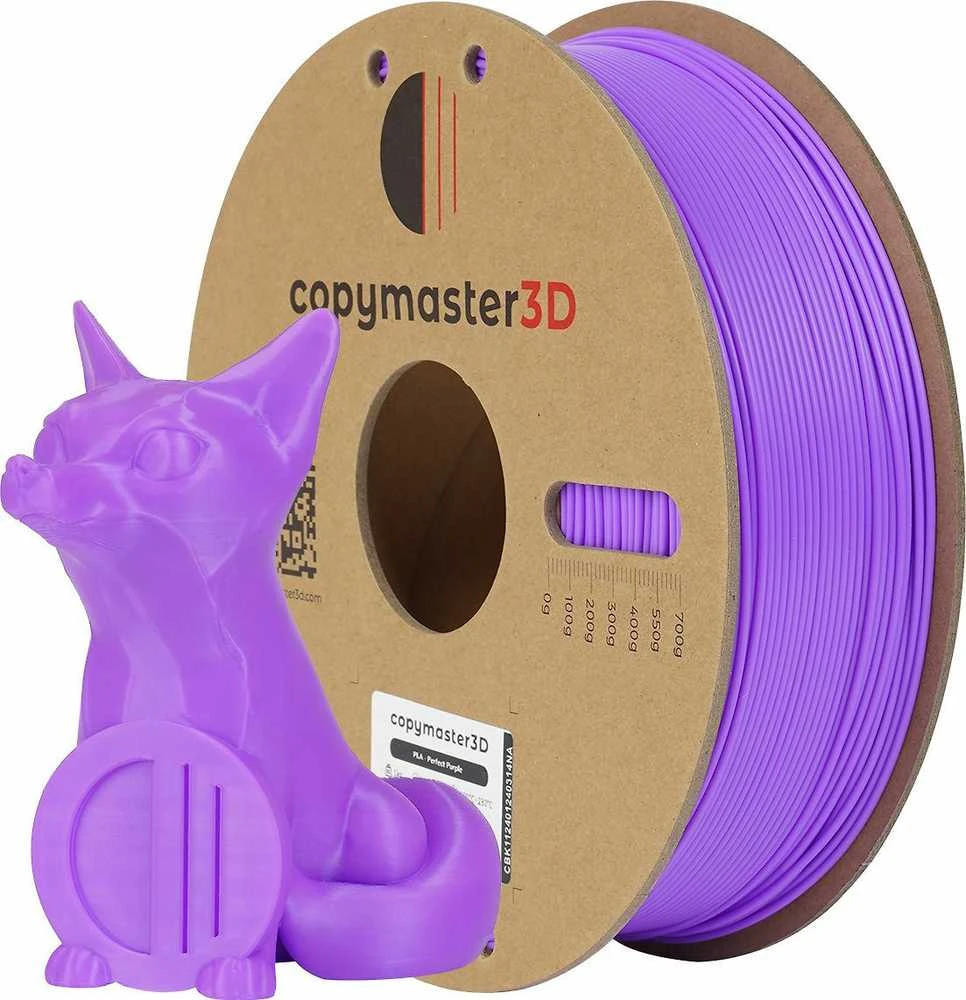 Copymaster3D PLA 1.75mm 1kg - Perfect Violetinė