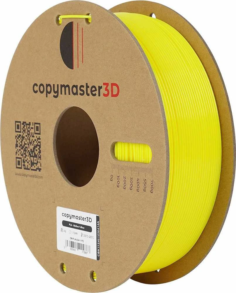 Copymaster3D PLA 1.75mm 1kg - Mellow Geltona