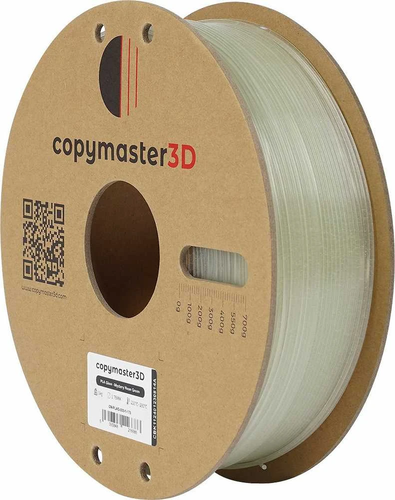 Copymaster3D PLA Glow 1.75mm 1kg Mystery Neon Žalias