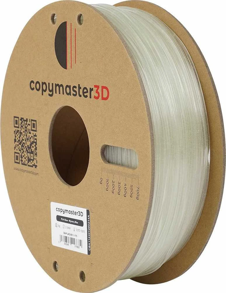 Copymaster3D PLA Glow 1.75mm 1kg - Mystery Mėlyna