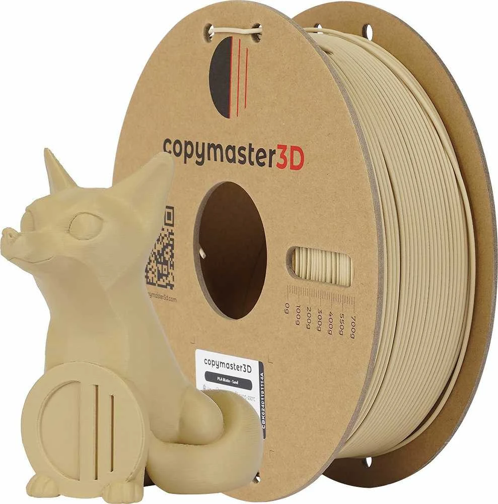 Copymaster3D PLA MATTE 1,75mm 1kg - Smėlis