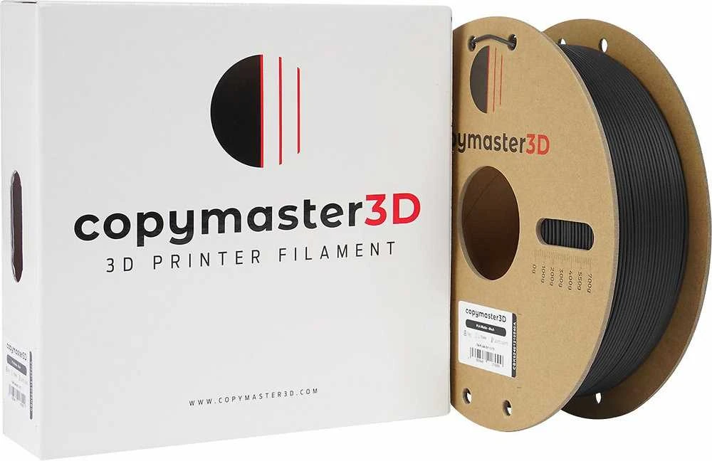 Copymaster3D PLA MATTE 1.75mm 1kg - Juodas