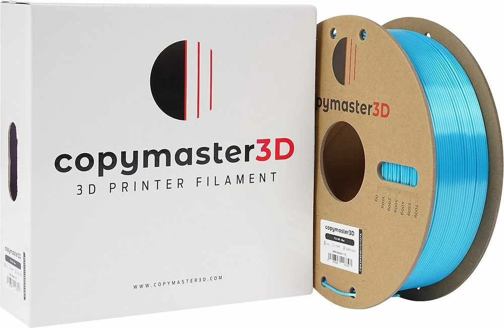 Copymaster3D PLA Silk 1.75mm 1kg - Mėlyna