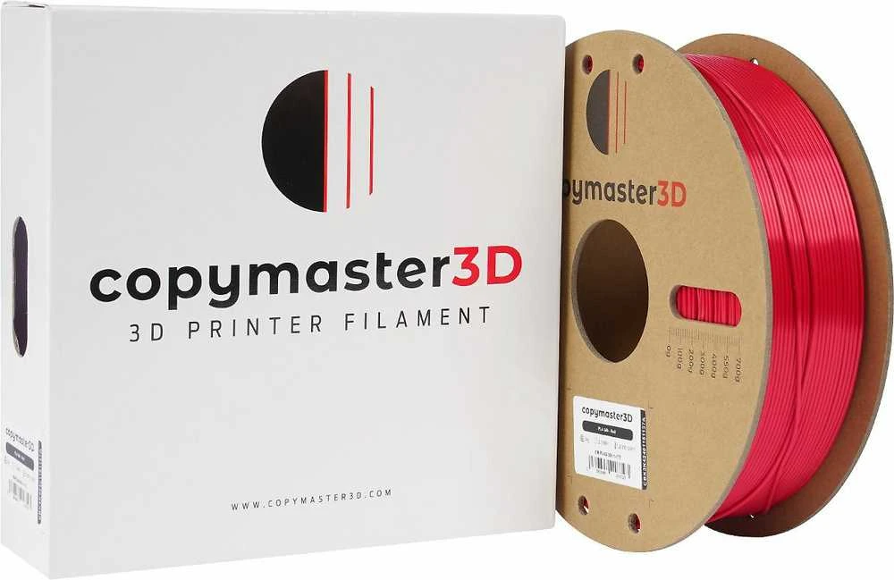 Copymaster3D PLA Silk 1.75mm 1kg - Raudona