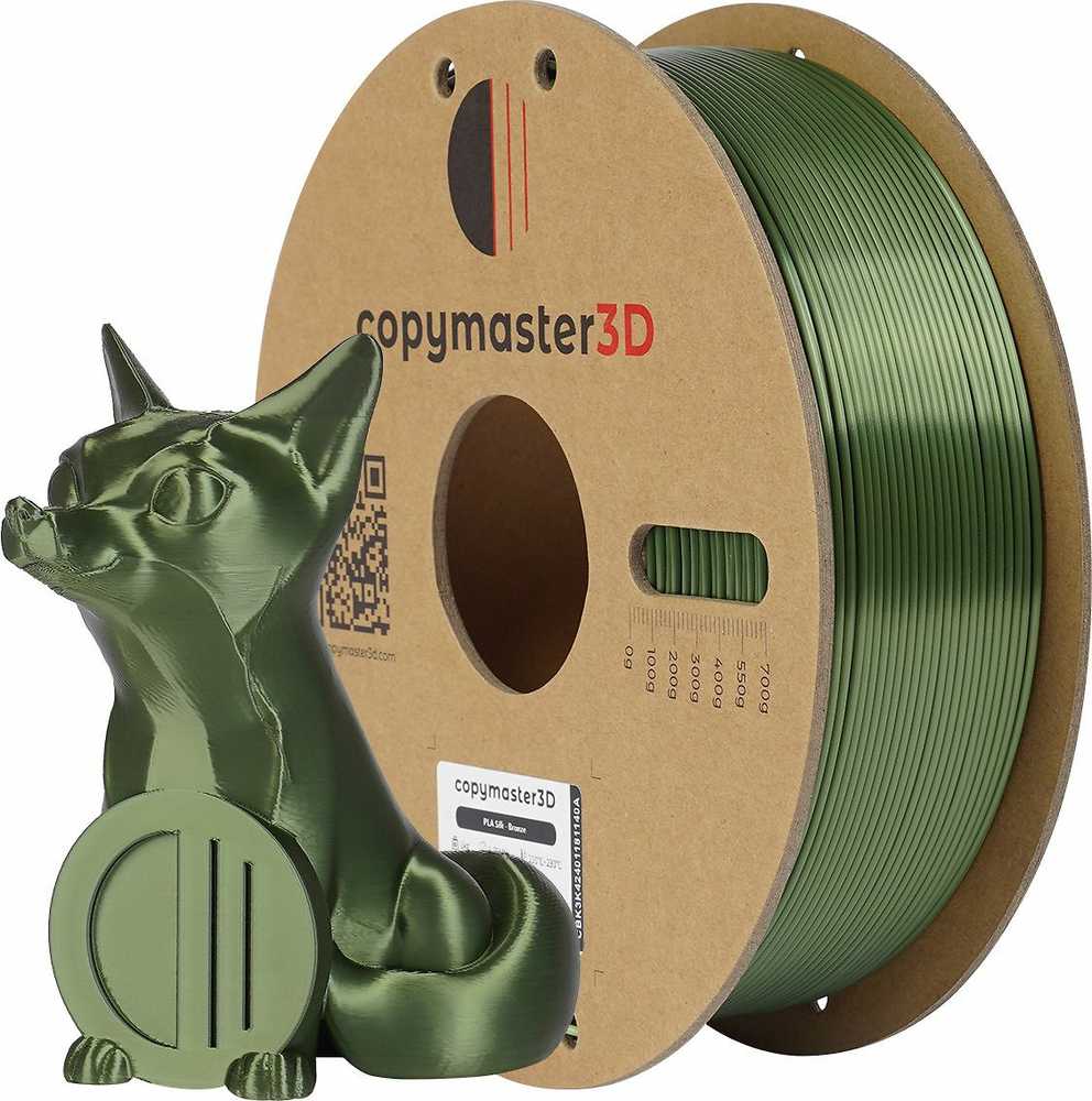 Copymaster3D PLA Silk 1.75mm 1kg Bronze