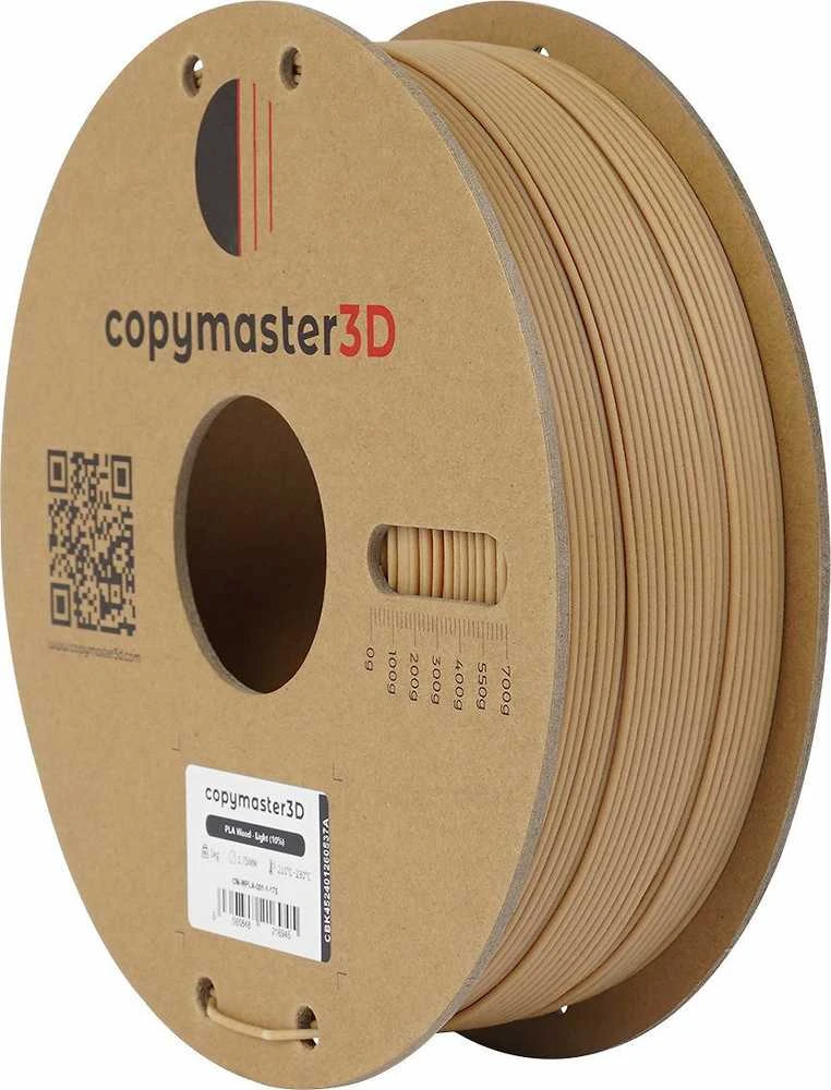 Copymaster3D PLA Wood 1,75mm 1kg - lengvas