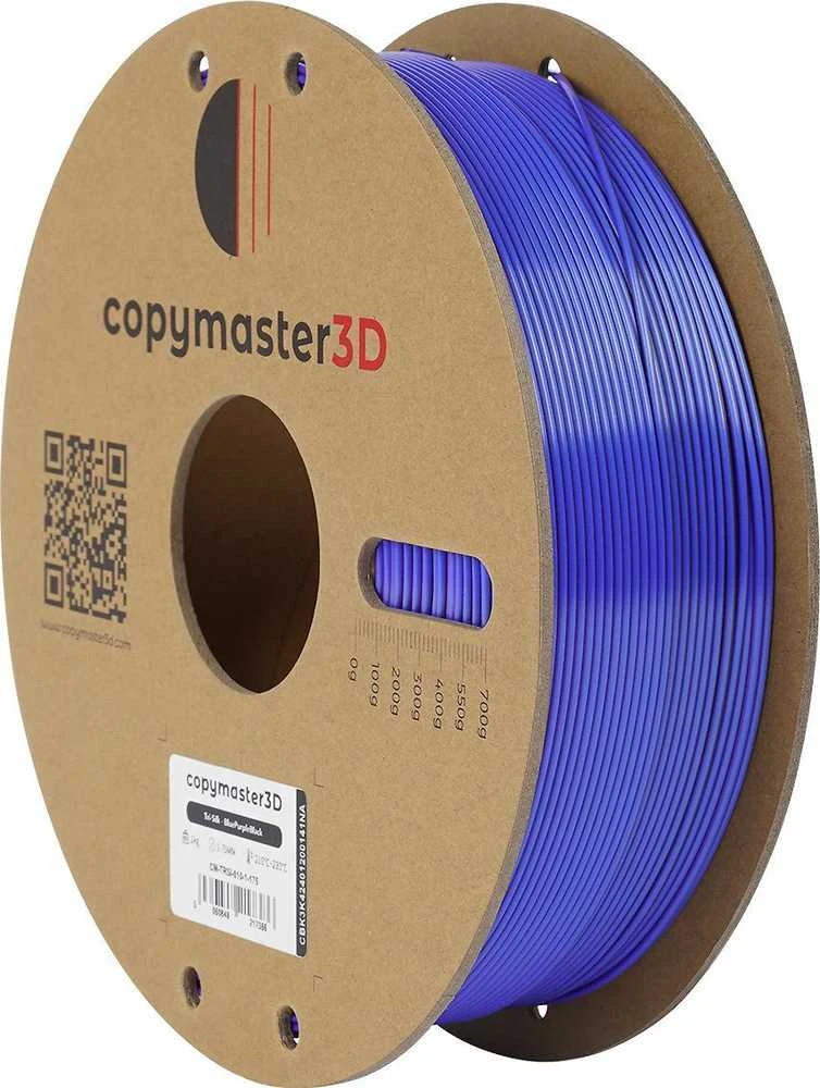 Copymaster3D Tri-Silk 1.75mm 1kg - Mėlyna/Violetinė/Juodas