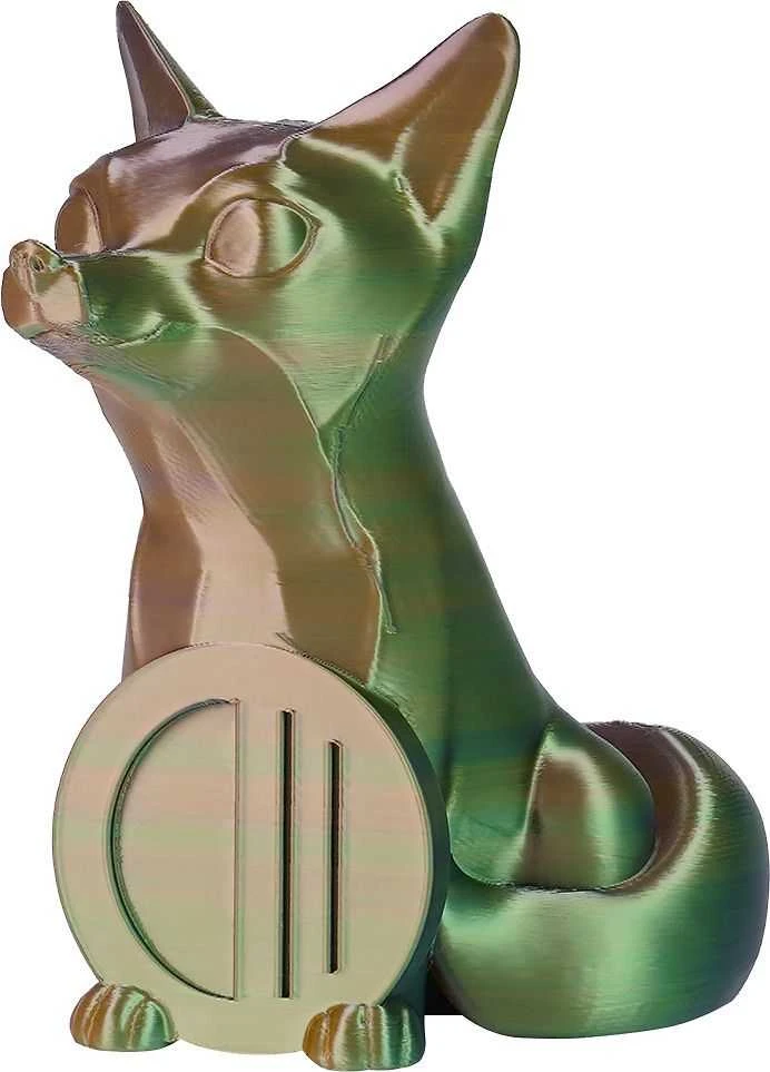 Copymaster3D Tri-Silk 1.75mm 1kg - Mėlyna/Žalias/Oranžinis