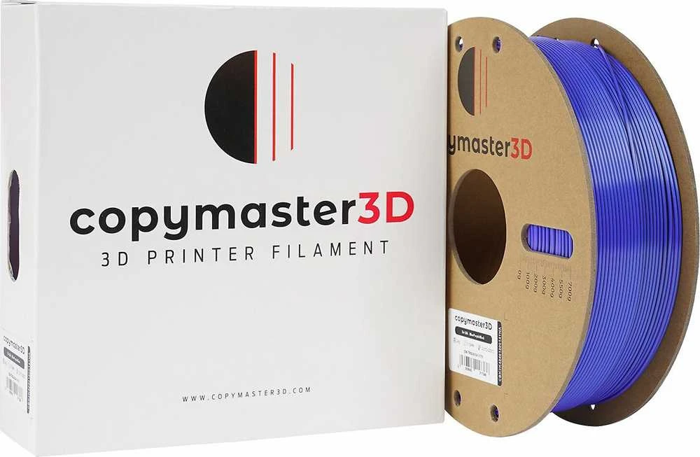 Copymaster3D Tri-Silk 1.75mm 1kg - Mėlyna/Violetinė/Juodas