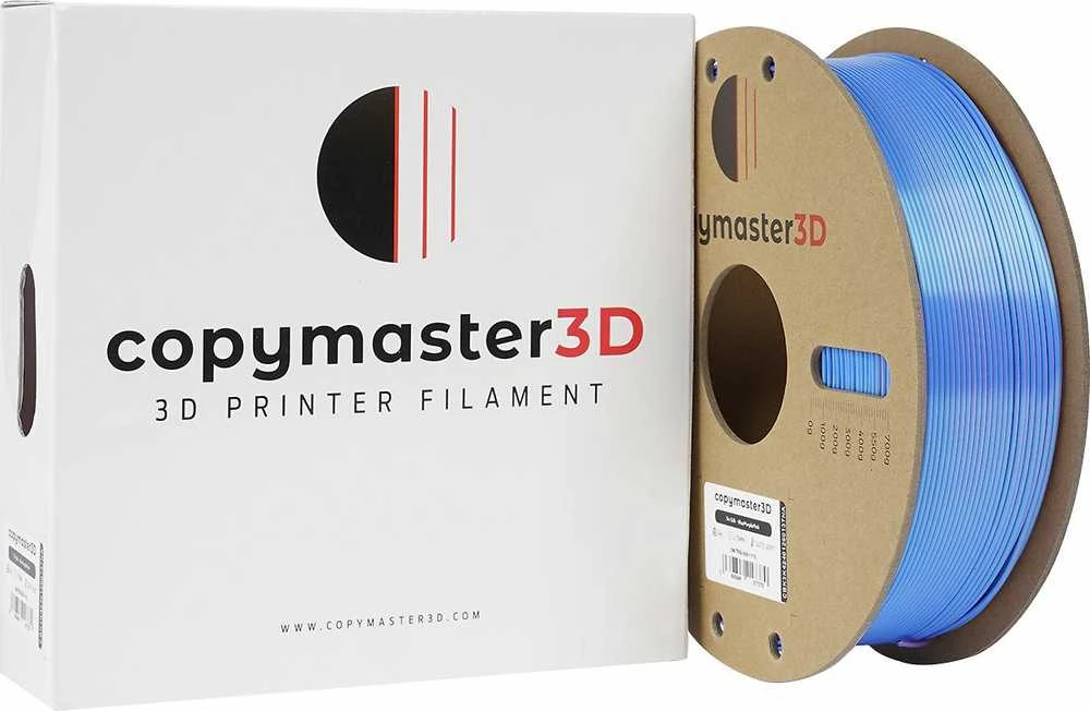 Copymaster3D Tri-Silk 1.75mm 1kg - Mėlyna/Violetinė/Rožinė
