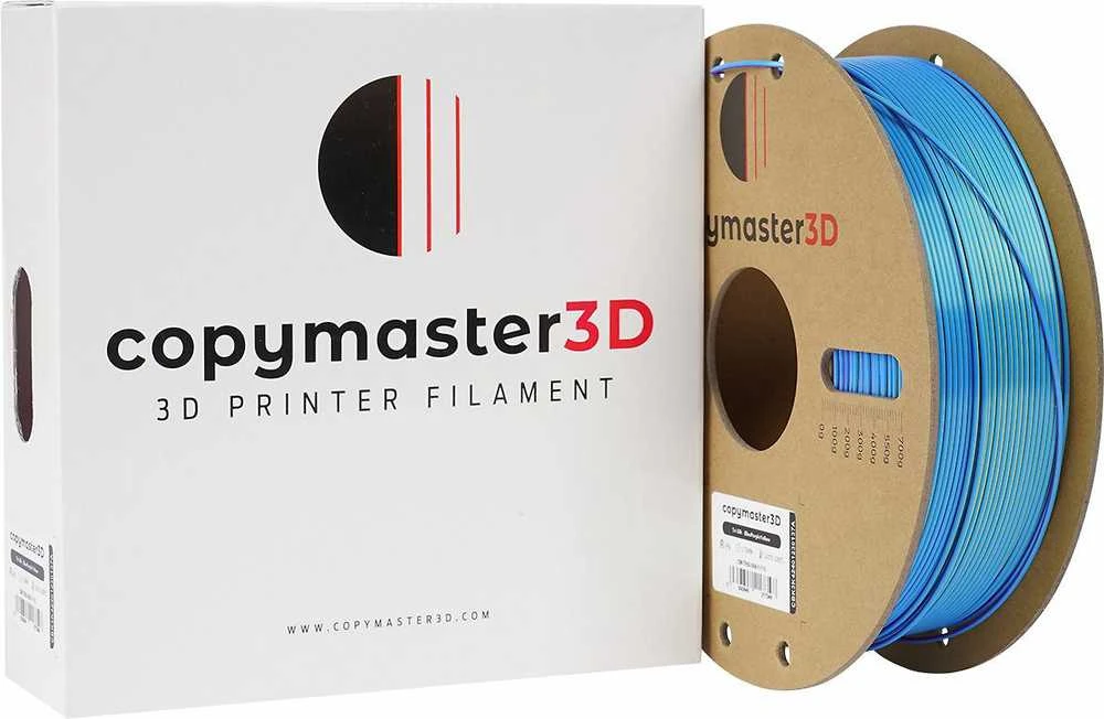 Copymaster3D Tri-Silk 1.75mm 1kg Mėlyna/Violetinė/Geltona