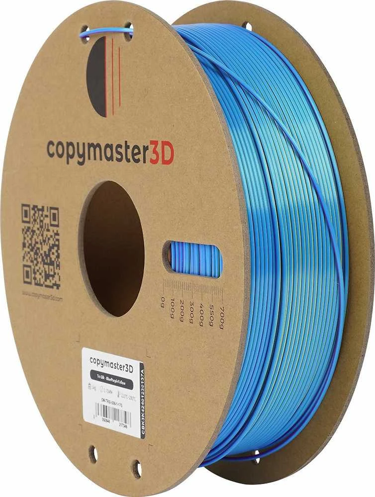 Copymaster3D Tri-Silk 1.75mm 1kg Mėlyna/Violetinė/Geltona