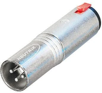 Monacor NA-3MJ XLR adapteris su fiksatoriumi