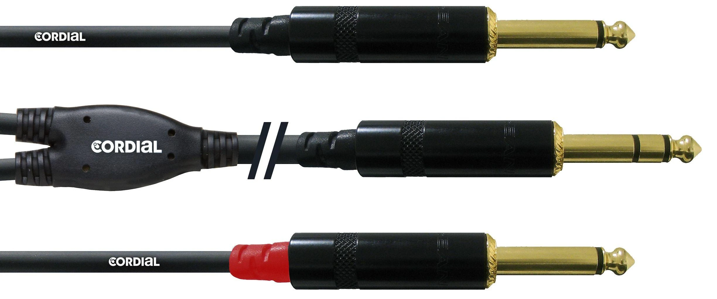 Cordial garso kabelis su 6,3 mm jungtimis