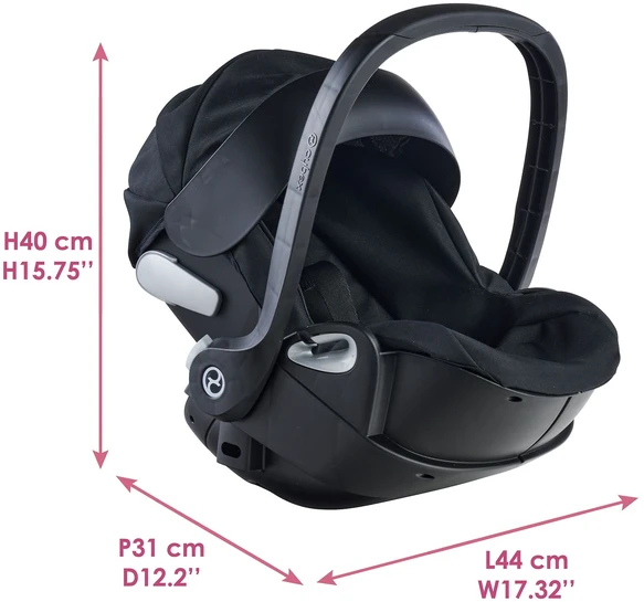 Simba Corolle - MGP 14/17 Cybex - B8D nešioklė - BLK (9000141880)