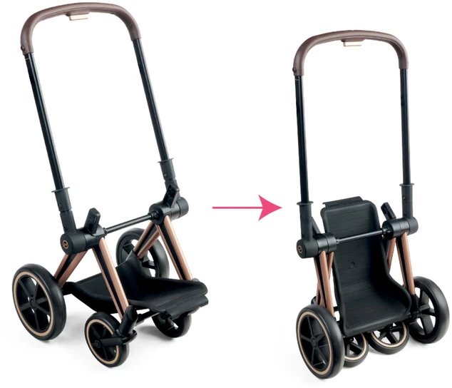 „Corolle“ – MGP 14/17" „Cybex-3in1“ vežimėlis – juodas (9000142070)