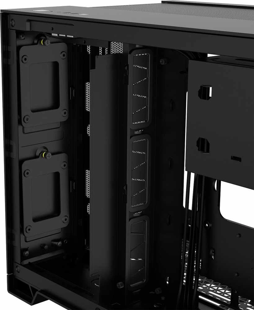 „Corsair“ dviejų kamerų kompiuterio korpusas | 2500D AIRFLOW | Juodas | Vidutinio dydžio bokštas | Micro-ATX