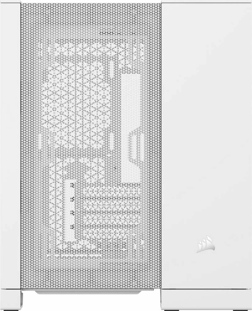 Corsair Dual Chamber PC Case | 2500D AIRFLOW | Mid Tower | Micro-ATX | Baltas
