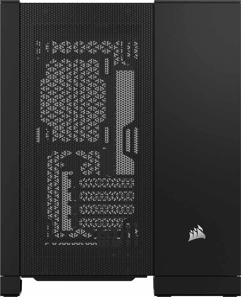 „Corsair“ dviejų kamerų kompiuterio korpusas | 2500D AIRFLOW | Juodas | Vidutinio dydžio bokštas | Micro-ATX