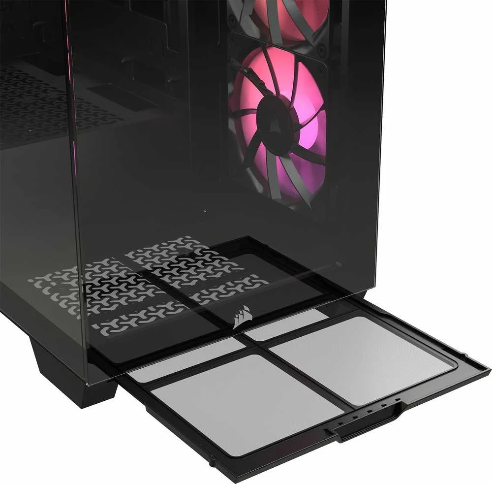 „Corsair“ kompiuterio korpusas | 3500X ARGB | Juodas | Mid-Tower | ATX