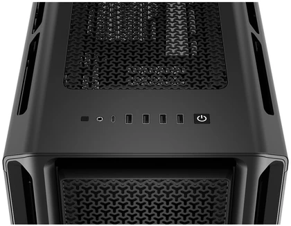 Corsair 5000T kompiuterio korpusas, vidutinio dydžio bokštas, ATX, grūdintas stiklas - Juodas