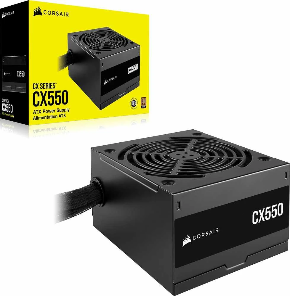 Maitinimo blokas Corsair CX550 CP-9020277-EU, 80 Plus Bronze