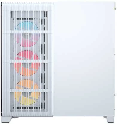 „Corsair FRAME 4500X LX-R RGB“ kompiuterio korpusas, vidutinio dydžio bokštas, E-ATX, grūdintas stiklas – Baltas