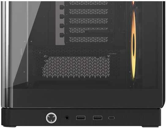 „Corsair FRAME 4500X RS-R ARGB“ kompiuterio korpusas, vidutinio dydžio bokštas, E-ATX, grūdintas stiklas – Juodas