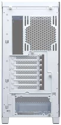 „Corsair FRAME 4500X RS-R ARGB“ korpusas, „Mid-Tower“, E-ATX, grūdintas stiklas – Baltas