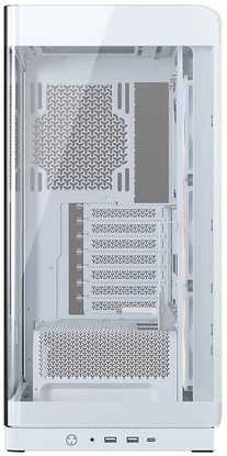 „Corsair FRAME 4500X RS-R ARGB“ korpusas, „Mid-Tower“, E-ATX, grūdintas stiklas – Baltas