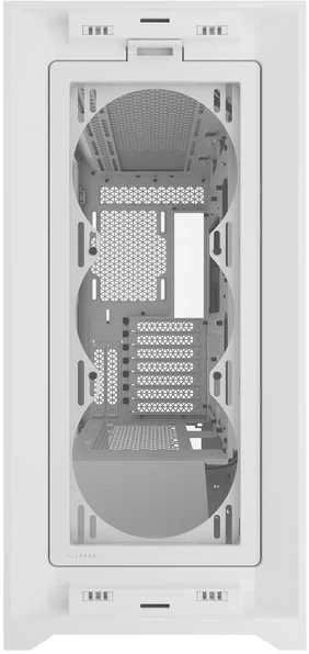 Corsair Frame 5000D PC-kompiuterio korpusas, Midi-Tower, E-ATX, Tempered Glass – baltos spalvos